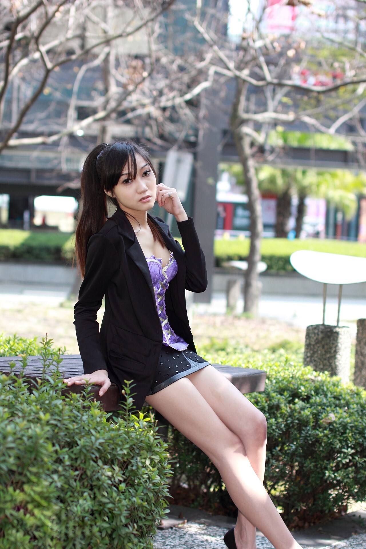 Blautyleg麻豆 Tina 2011.02.07 首次外拍 美腿模特写真